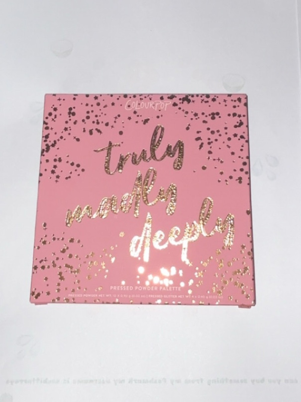 ColourPop Truly Madly Deeply Eyeshadow Palette